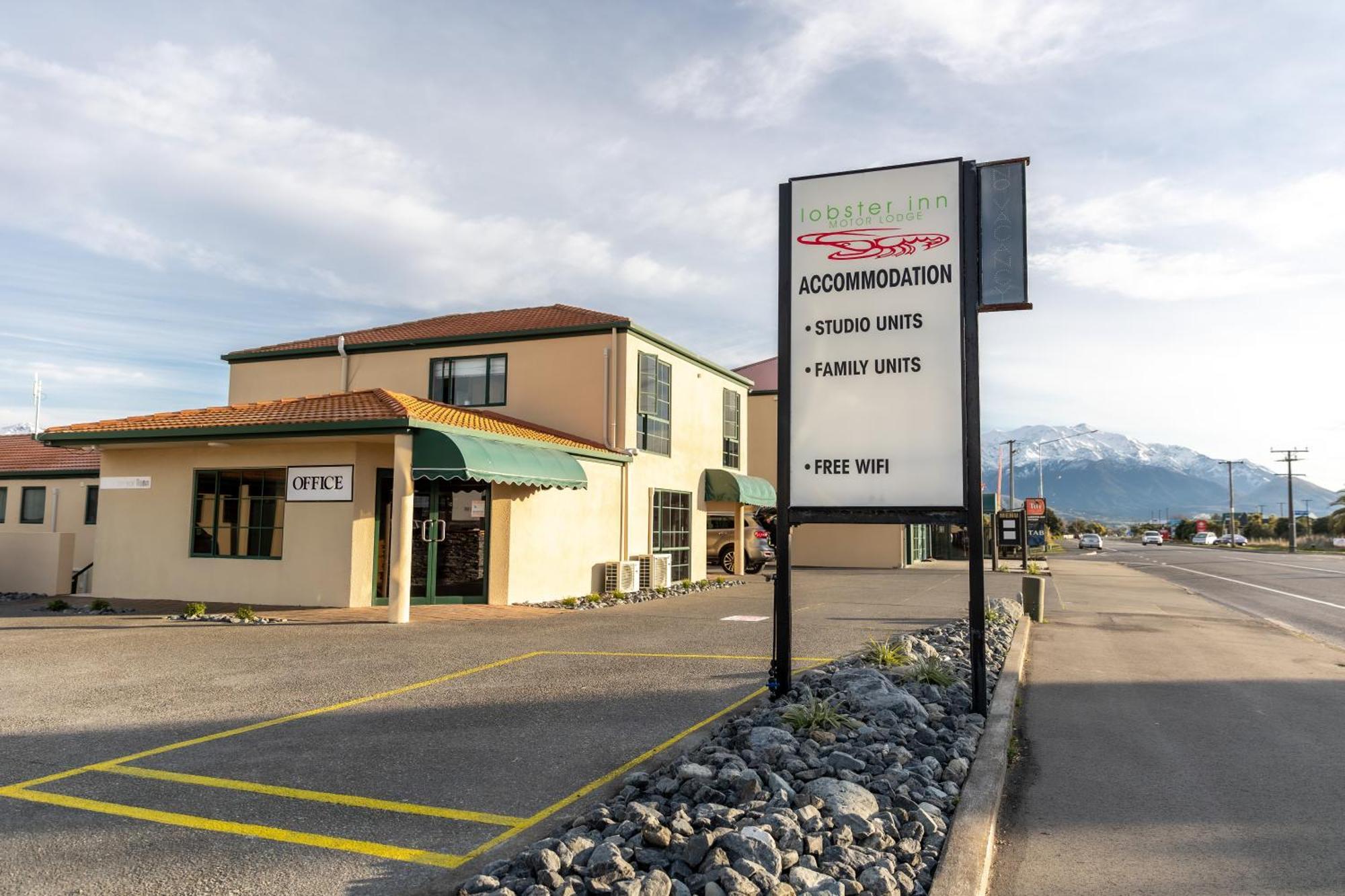 Lobster Inn Motel Kaikoura Eksteriør bilde